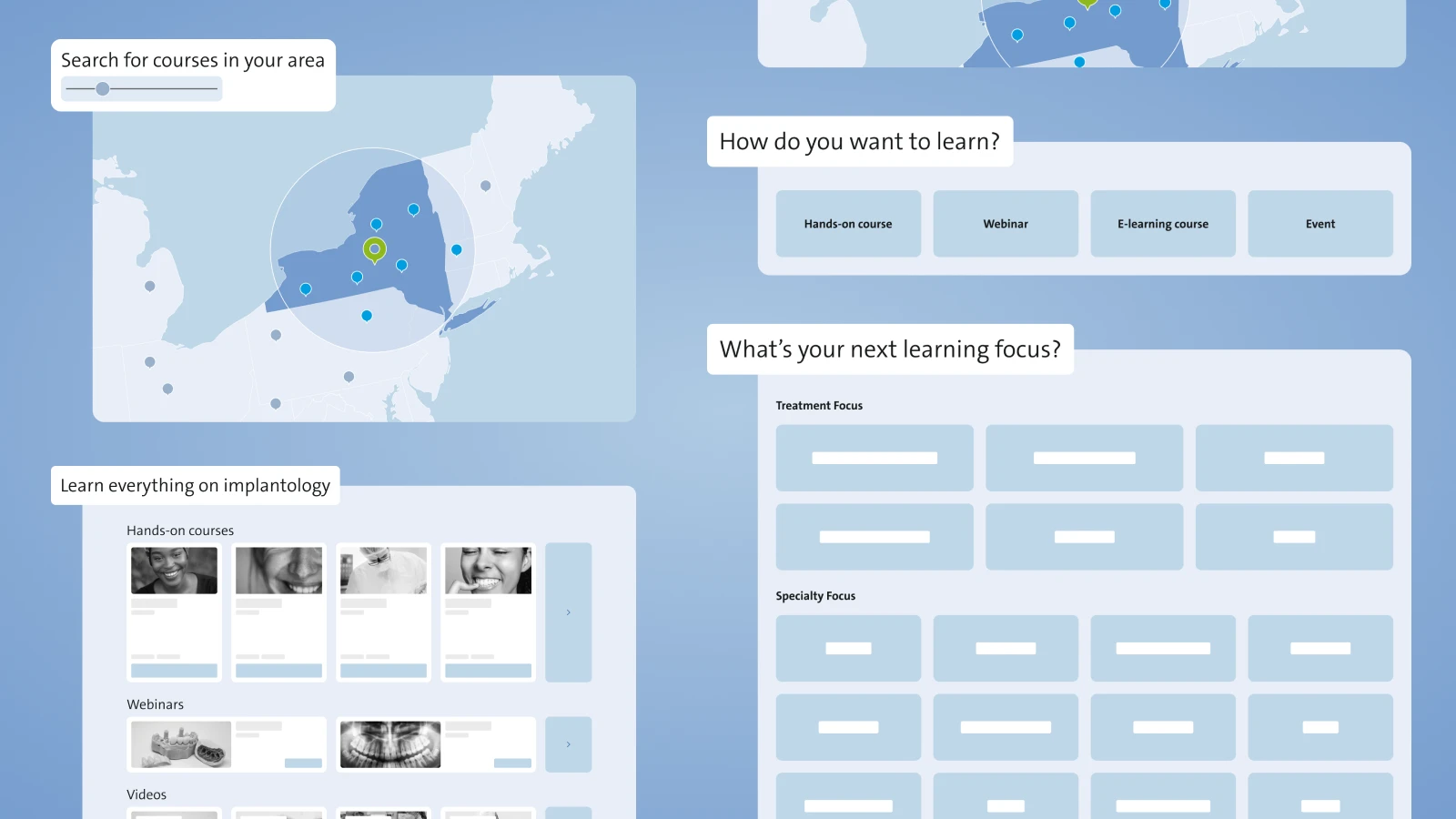 The output in a product page.