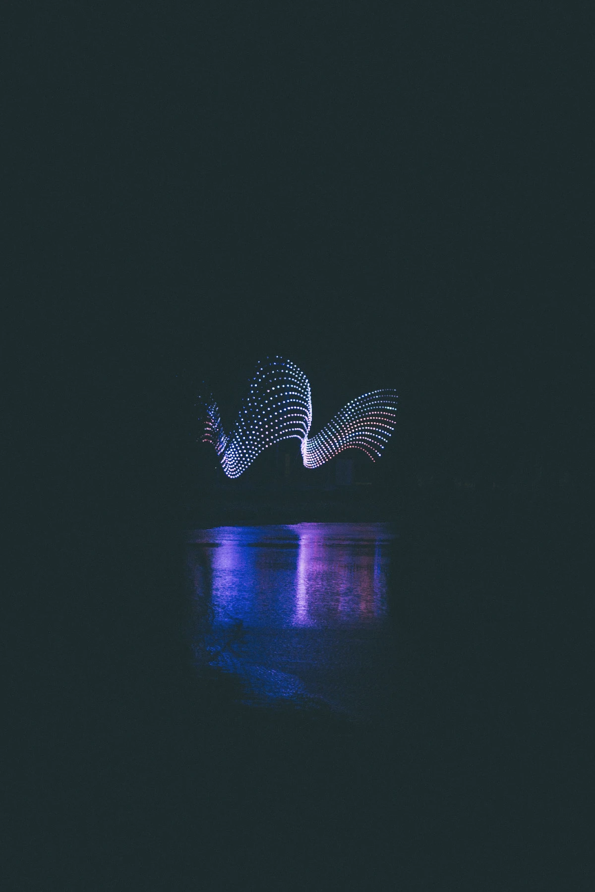 Photo of light art again at Glow Eindhoven.